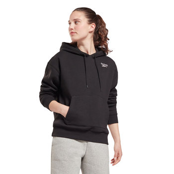 Reebok Identity Fleece Hoody Damska Czarna (GS9372) - Reebok