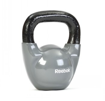 Reebok, Kettlebell żeliwny, szary, 12 kg - Reebok