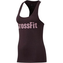 Reebok, Koszulka damska, RCF Graphic Tank DP1224, fioletowy, rozmiar M Reebok