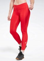 Reebok Legginsy Sportowe Czerwone Damskie M 0A8B6_A* Tła Inna marka