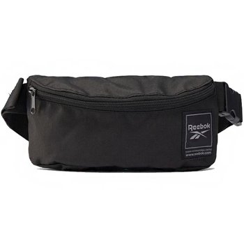 Reebok, Saszetka na pas, Workout City Bag FQ5285, czarny, 6x23x10.5 cm - Reebok