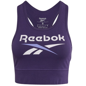 Reebok, Stanik sportowy, Identity BL Cotton Bralette fioletowy GI6575, rozmiar S - Reebok