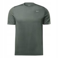 REEBOK- T-SHIRT MĘSKI - RUNNING GFX TEE HT3720 CIEMNOZIELONY Reebok