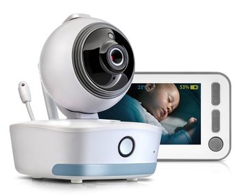 Reer, Niania video z termometrem i kołysankami, ekran 4,3'' - Reer