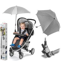 Reer, Parasolka przeciwsłoneczna do wózka, UV50+, Szara 