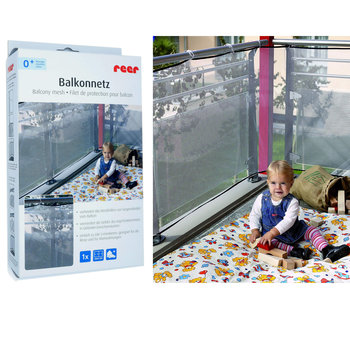 Reer, Siatka zabezpieczająca balustradę, na schody, 94x294 cm - Reer