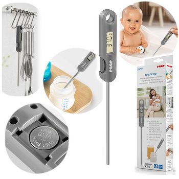 Reer, Termometr cyfrowy do butelek, jedzenia dzieci  - Reer