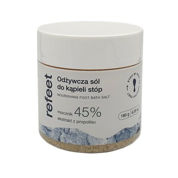 Refeet, Sól do kąpieli stóp z mocznikiem 45%, 180g - inna