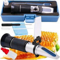 Refraktometr Do Miodu Cukromierz Miernik Cukru Zawartość Wody Kalibracja