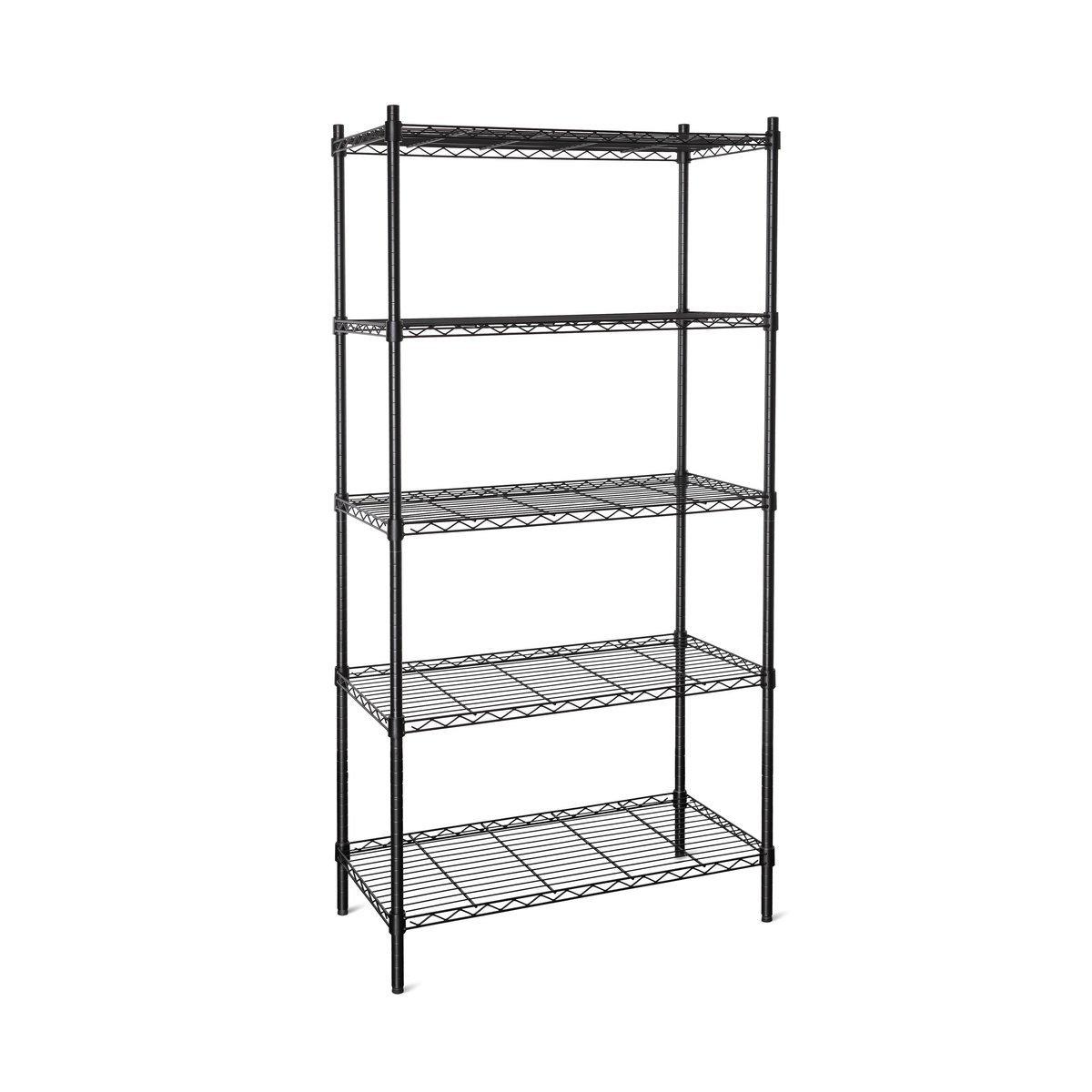 Regał 5-półkowy 900x450x1800 mm ze stali malowanej proszkowo | TECHNICA ...