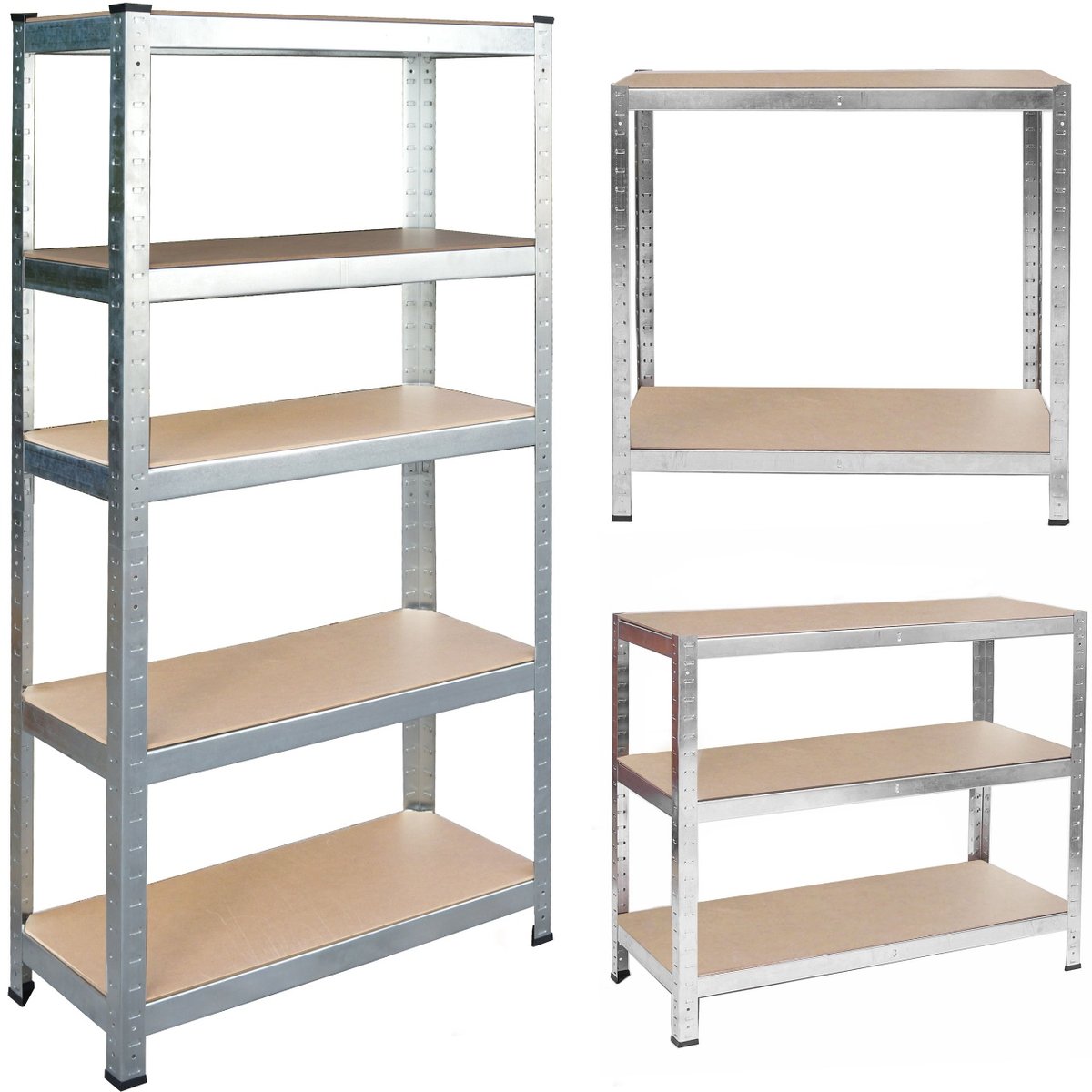 REGAŁ MAGAZYNOWY 2w1 METALOWY 150 x75x30cm HUMBERG