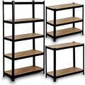 REGAŁ MAGAZYNOWY 2w1 METALOWY 150 x75x30cm HUMBERG - GLOBAL INCOME