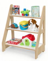 Regał Montessori na książki i zabawki