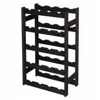 Regał na butelki drewniany stojak na 20 butelek półka PRODUCENT