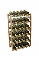 Regał na butelki drewniany stojak na 30 butelek półka PRODUCENT