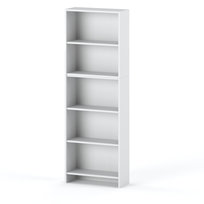 Regał Na Książki Dla Dzieci Paulla 60cm Półki Segregatory Sypialnia Biały