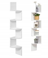 Regał Narożny Modułowy Nowoczesna Półka Salon Łazienka Sypialnia