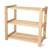 Regał R5 Magazynowy Drewniany Do Spiżarni Piwnicy 3 Półki Sosna 62cm Hurtownia Mebli