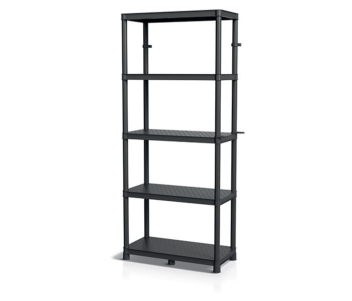Regał Stackaro Solid - KSS75L5 | Czarny