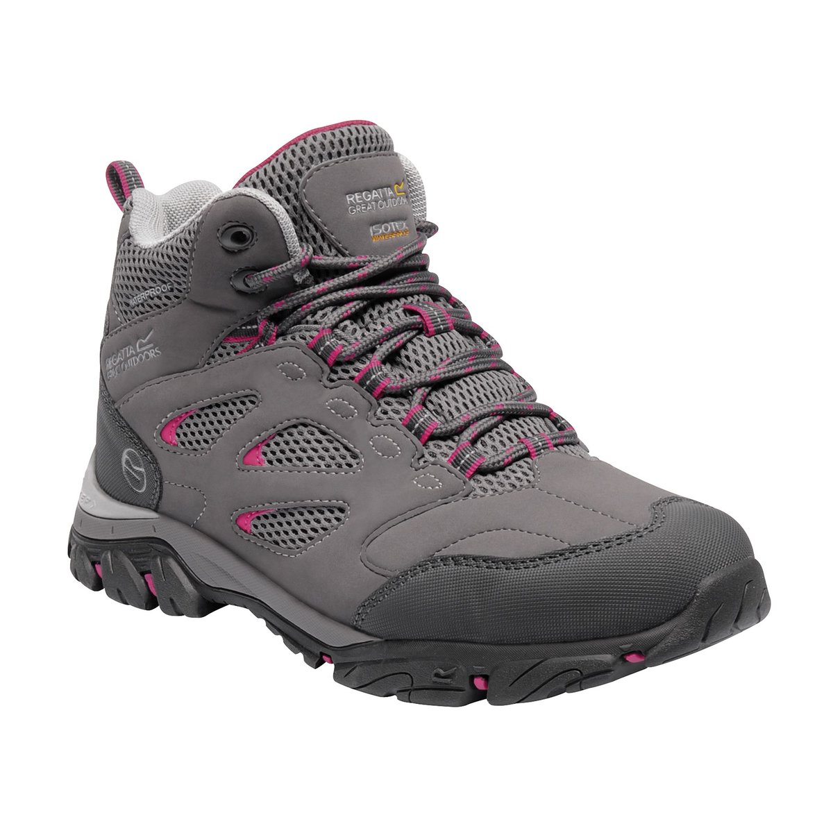 Sneakers alte bianche da uomo con velcro e cinturino Lumberjack Finster