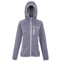 Regatta Damska Bluza Z Kapturem Newhill II Marl Full Zip (38 / Purpurowy) REGATTA