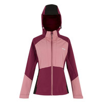 Regatta Damska Kurtka Desoto Soft Shell (38 / Burgundowy) REGATTA