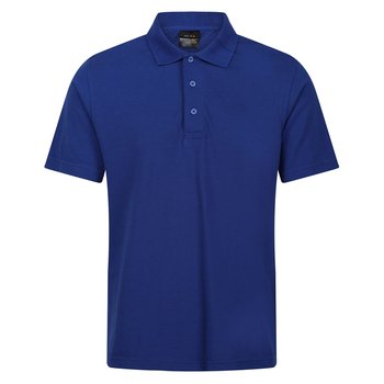 Regatta Koszulka Polo Męska Z Krótkim Rękawem Pro 65/35 (XL 8,5-9 / Lazurowy) - REGATTA