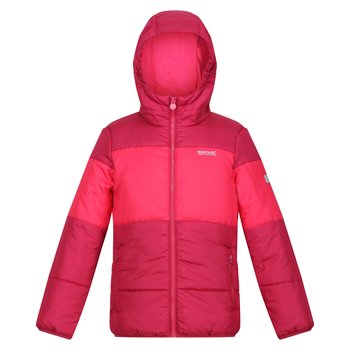 Regatta Kurtka Dziecięca/dziecięca Lofthouse VII Terrain Print Padded Jacket (104 / Truskawkowy) - REGATTA