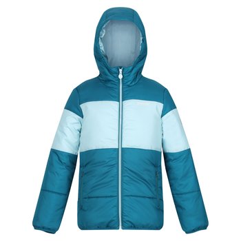 Regatta Kurtka Dziecięca/dziecięca Lofthouse VII Terrain Print Padded Jacket (146-152 / Chabrowy) - REGATTA