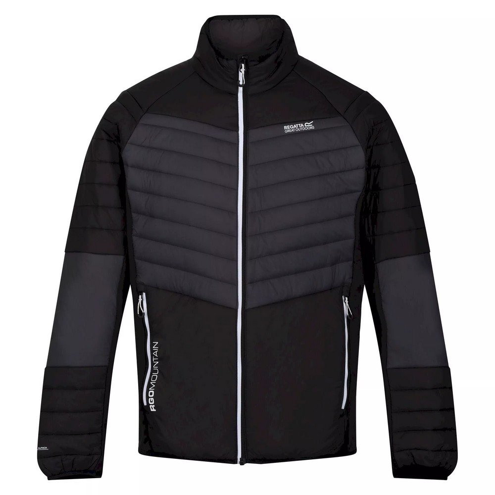 Regatta Giacca Softshell Uomo Halton VI - Stretch, Idrorepellente, Antibatterica, Con Cappuccio E Tasche Zip