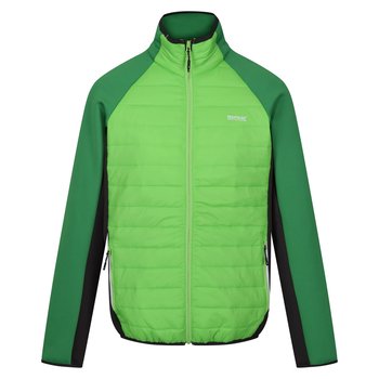 Regatta Męska Kurtka Hybrydowa Clumber IV Full Zip (XXL (193cm) / Zielony Jasny) - REGATTA