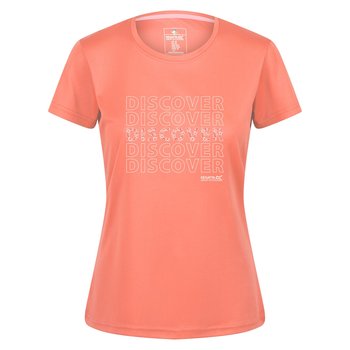 Regatta T-Shirt Damskie Napisy Fingal VI - REGATTA