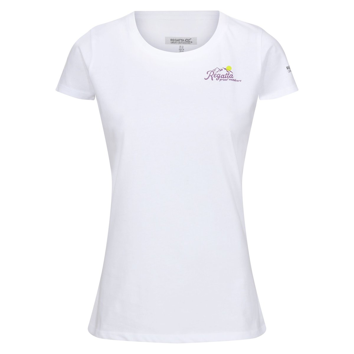 Regatta Farida T-Shirt Donna In Cotone A Righe - Morbida E Fresca, Con Orlo Curvo, Perfetta Per L'Estate - 2
