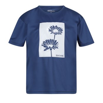 Regatta T-Shirt Dziecięca Kwiaty Alvarado VII (116 / Jasnoniebieski) - REGATTA