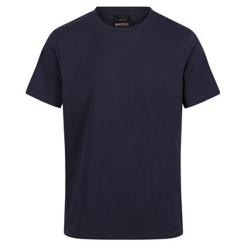 Regatta T-Shirt Męska Z Bawełny Miękkość Dotyku Pro (XS ( 122 - 128 ) / Ciemnogranatowy) - REGATTA