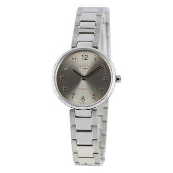 Regent damski zegarek analogowy metalowa bransoleta srebrny UR2192519 - Regent