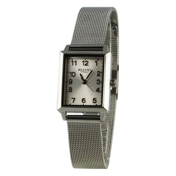 Regent damski zegarek analogowy metalowa bransoleta srebrny UR2251520 - Regent