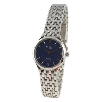 Regent damski zegarek analogowy metalowa bransoleta srebrny UR2251578 - Regent