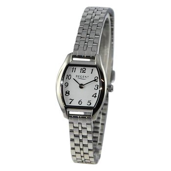 Regent damski zegarek analogowy metalowa bransoleta srebrny UR2251592 - Regent