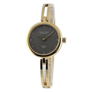 Regent damski zegarek analogowy metalowa bransoleta złoty UR2214001 - Regent