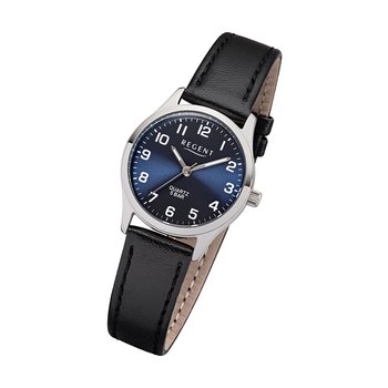 Regent zegarek na rękę czarny 2113419 damski analogowy zegarek kwarcowy UR2113419 - Regent
