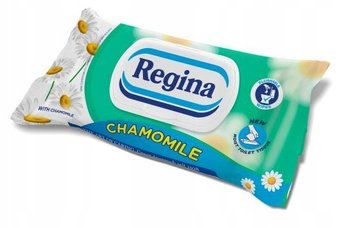 Regina Ultra Chamomile Rumianek Aloes Papier Toaletowy Nawilżany 42 szt - Regina