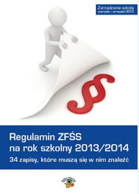 Regulamin ZFŚS na rok szkolny 2013/2014 - Dwojewski Dariusz, Trochimiuk Anna