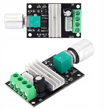 REGULATOR PWM MOCY SILINIKA OBROTÓW NAPIĘCIA DC 6-28V 3A 12V 24V ROSFIX HQ - Rosfix