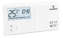 REGULATOR TEMPERATURY: TYGODNIOWY  PROGRAMOWALNY  PRZEWODOWY (2025)  ST-11 DIAMOND