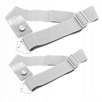 REGULOWANE PASY BAGAŻOWE WALIZKOWE SZARE 2 SZT DO BAGAZU W LOT STABILNOŚĆ - Inny producent