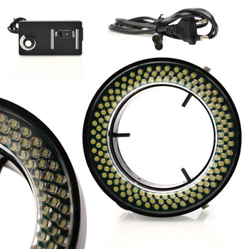 Regulowany oświetlacz do mikroskopu 144xLED - brak danych