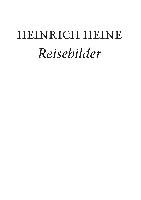 Reisebilder - Heine Heinrich