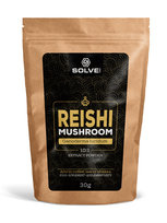 Reishi (Ganoderma lucidum) 10:1 Mushroom Powder 30 g / Solve Labs Suplement diety