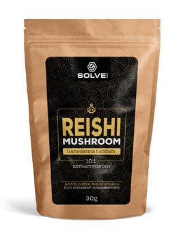 Reishi (Ganoderma lucidum) 10:1 Mushroom Powder 30 g / Solve Labs Suplement diety - Solve Labs